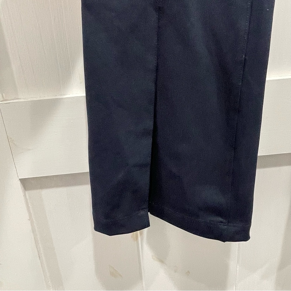 90 Degree By Reflex Yoga Pants M Dark Navy Slit Front Stretch High Waist NWT NEW - Picture 4 of 9